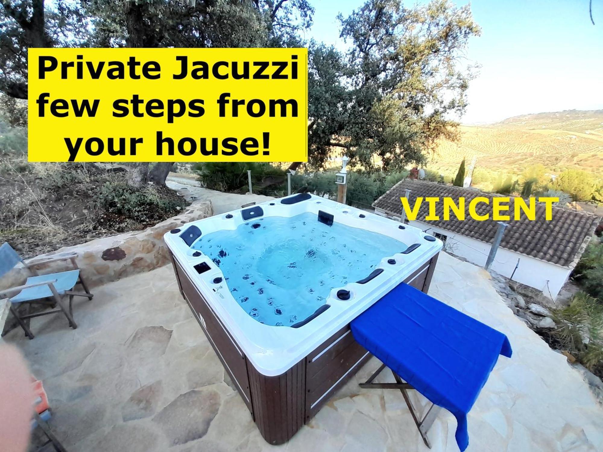 Rural Cottage, With Pool & Optional Private 6 Guests Jacuzzi Tolox Dış mekan fotoğraf