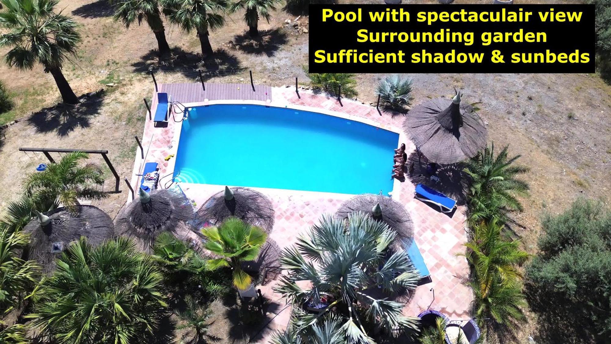 Rural Cottage, With Pool & Optional Private 6 Guests Jacuzzi Tolox Dış mekan fotoğraf