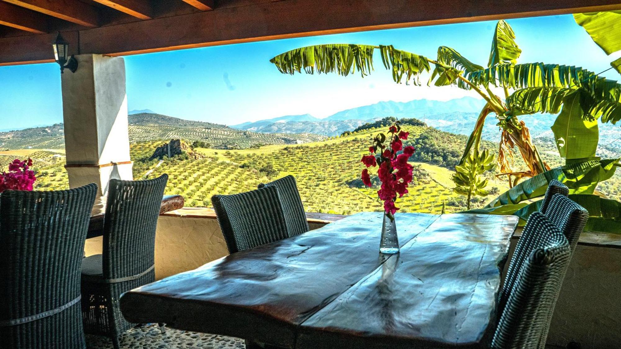 Rural Cottage, With Pool & Optional Private 6 Guests Jacuzzi Tolox Dış mekan fotoğraf