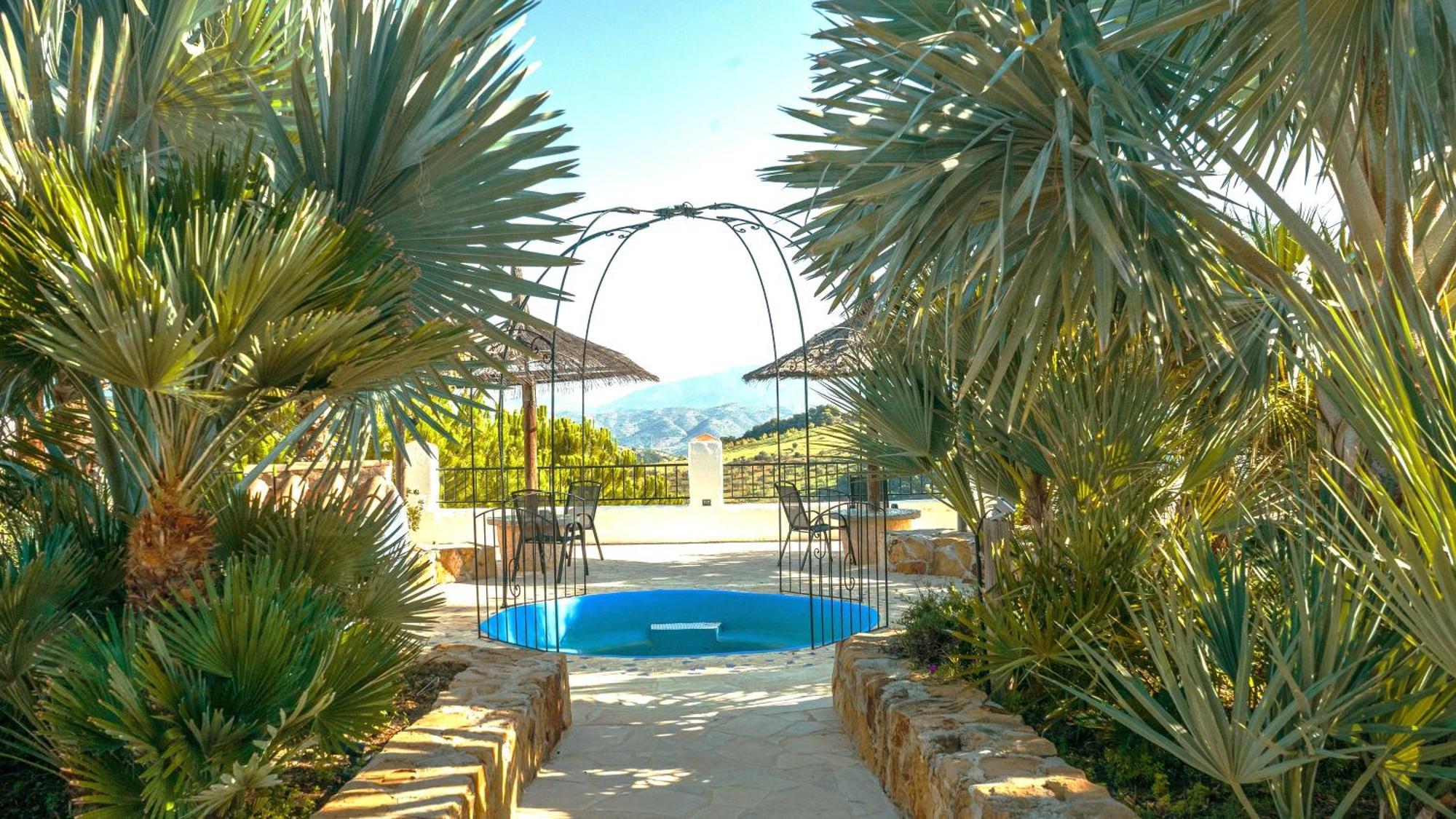 Rural Cottage, With Pool & Optional Private 6 Guests Jacuzzi Tolox Dış mekan fotoğraf