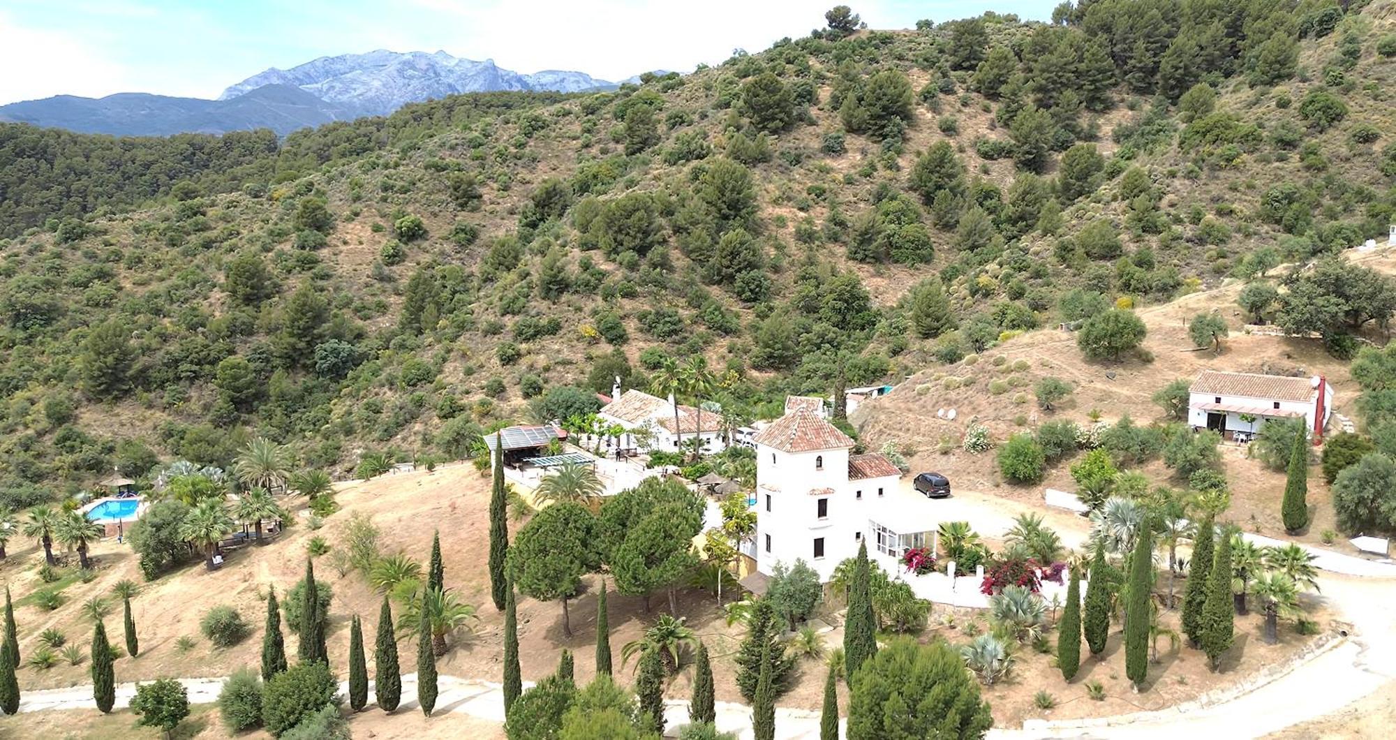 Rural Cottage, With Pool & Optional Private 6 Guests Jacuzzi Tolox Dış mekan fotoğraf