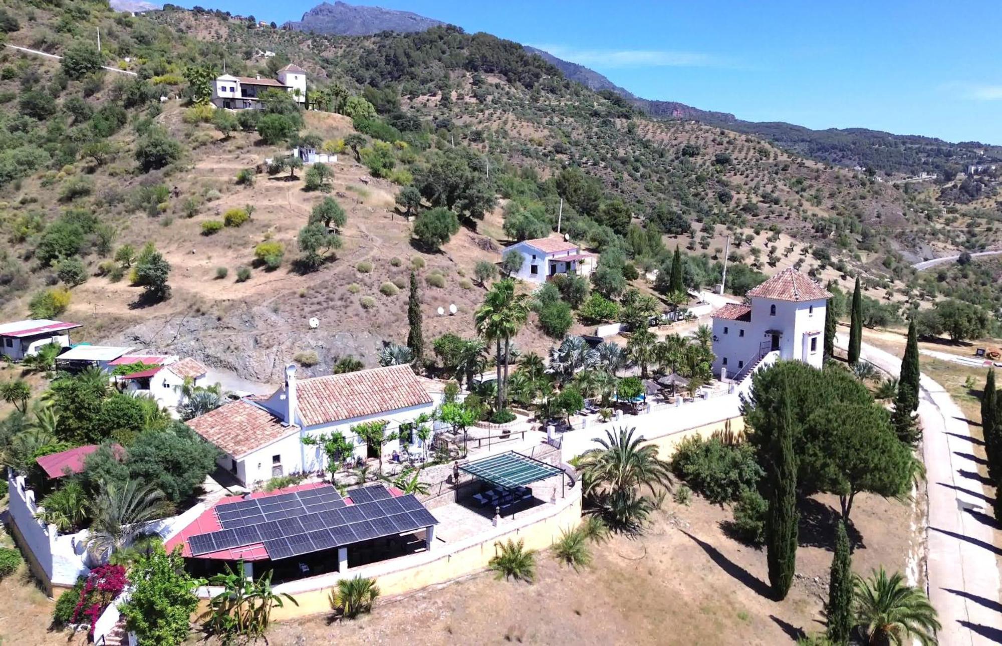 Rural Cottage, With Pool & Optional Private 6 Guests Jacuzzi Tolox Dış mekan fotoğraf