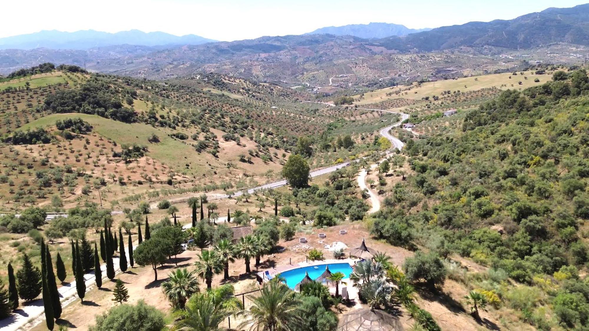 Rural Cottage, With Pool & Optional Private 6 Guests Jacuzzi Tolox Dış mekan fotoğraf