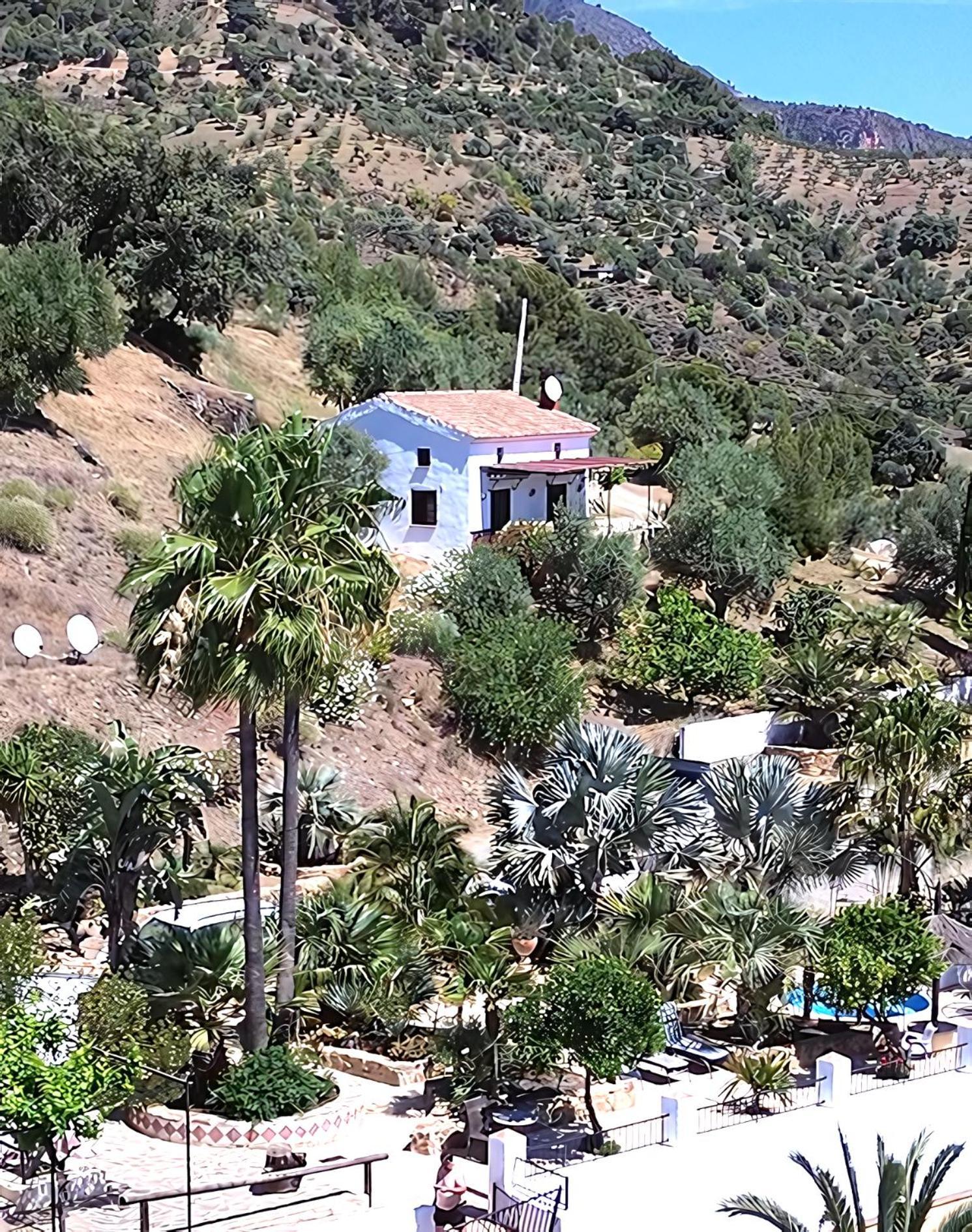 Rural Cottage, With Pool & Optional Private 6 Guests Jacuzzi Tolox Dış mekan fotoğraf